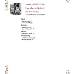 Larina, Szexpartner VIII. kerület, 27 év nő VIII. kerület Budapest Magyarország, +36206251491